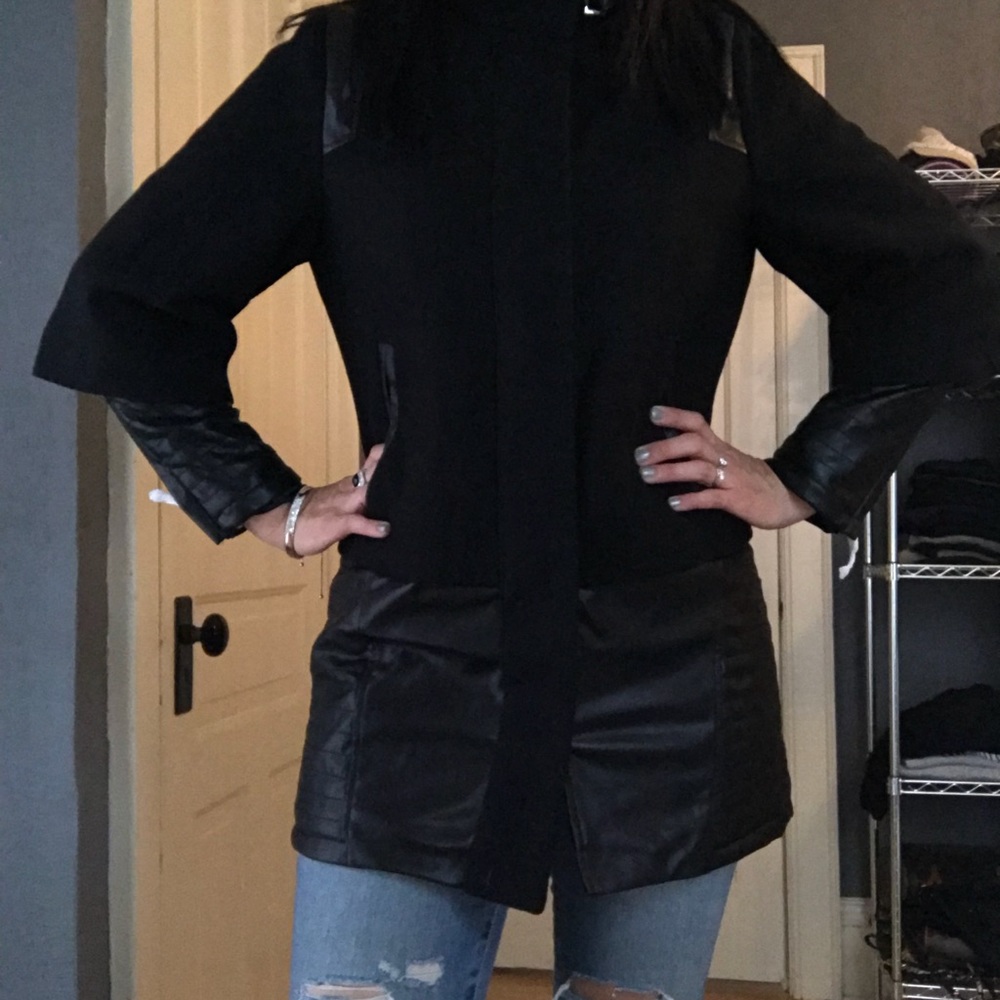 Bebe Military Chic Jacket